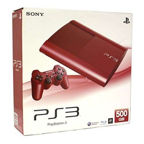 500GB Super Slim PS3 Console + Controller + 44 Games