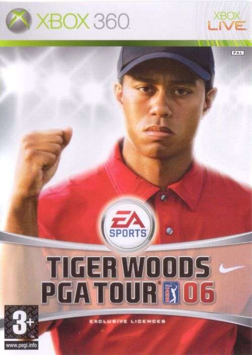 Tiger Woods PGA Tour 06 XBOX Game in very good condition  (swadocop)