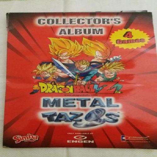 Dragonball Z Tazos + Collector's Album (Complete Collection)