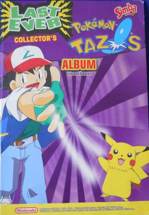 Last Ever Pokemon Tazo Collection + Album (Complete Collection)