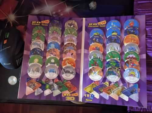 Last Ever Pokemon Tazo Collection + Album (Complete Collection)