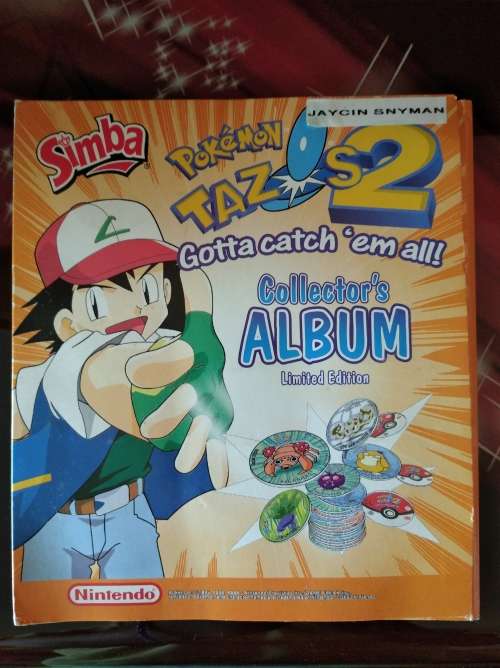 Pokémon Tazo Collector Albums (Complete)