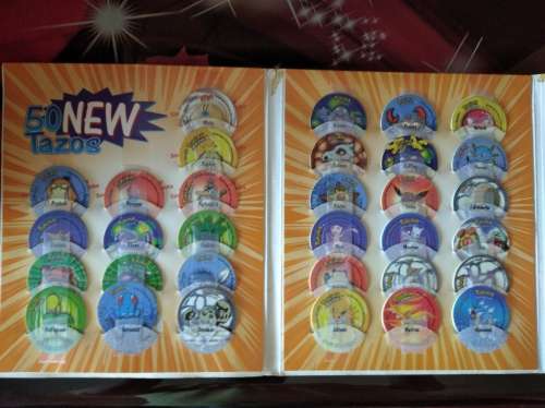 Pokémon Tazo Collector Albums (Complete)