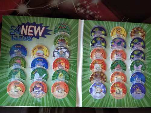Pokémon Tazo Collector Albums (Complete)