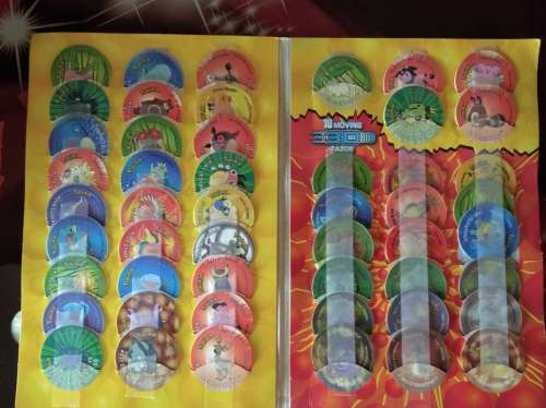 Pokémon Tazo Collector Albums (Complete)