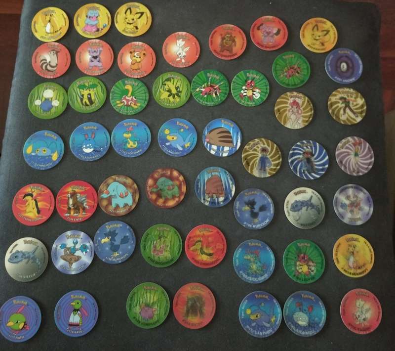 Pokemon Johto Tazos Second Collection (Complete Collection)