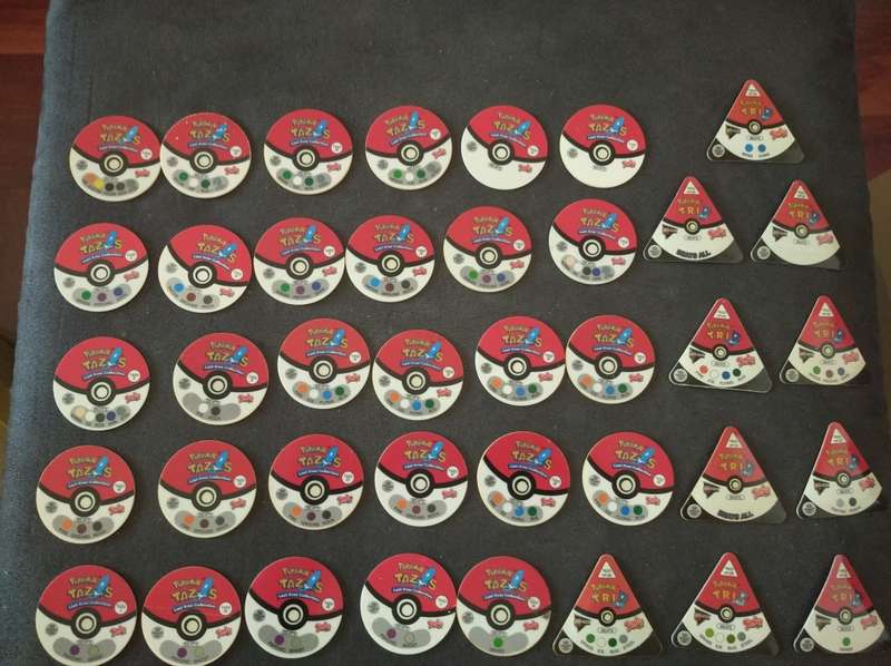 Pokemon Last Ever Collection Tazos