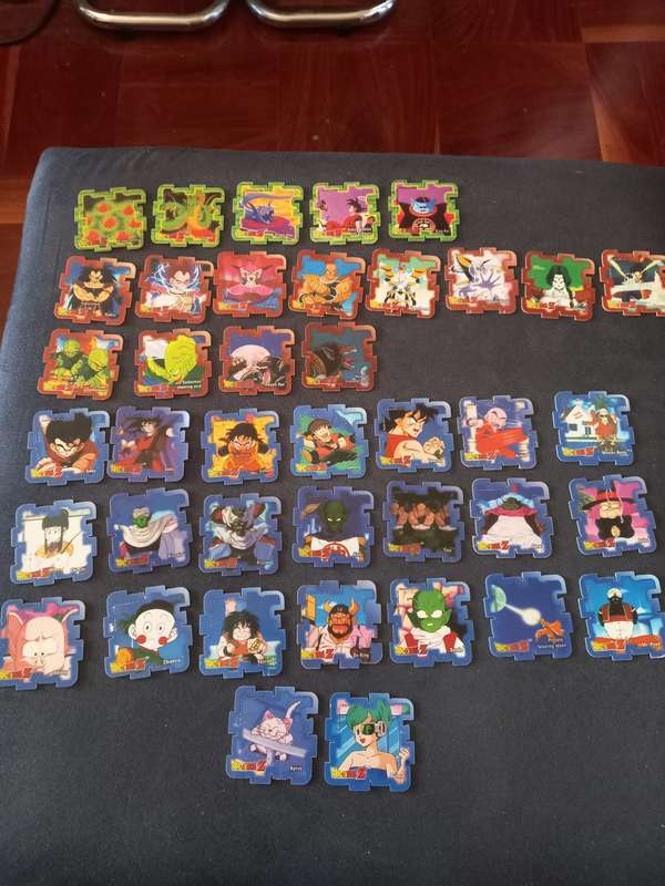 Dragon Ball Z Cube Tazos (Complete Collection)
