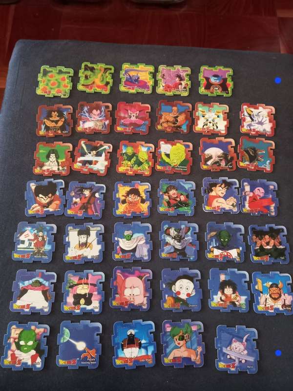 Dragon Ball Z Cube Tazos (Complete Collection)
