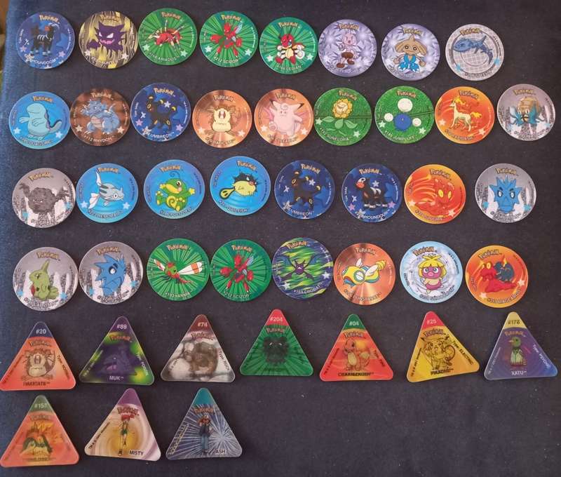 Pokemon Last Ever Collection Tazos