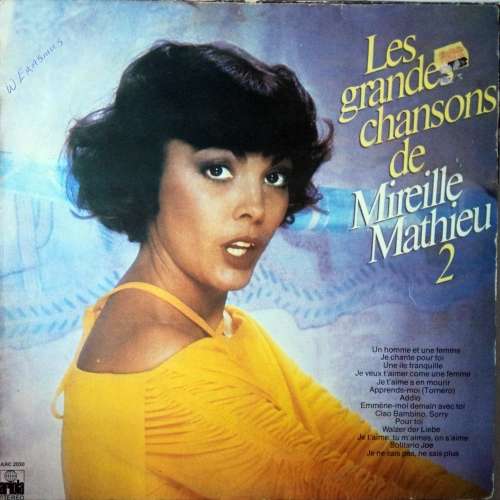 Mireille Mathieu-Les Grandes Chansons De Mireille Mathieu 2 LP Ariola ARC 2030
