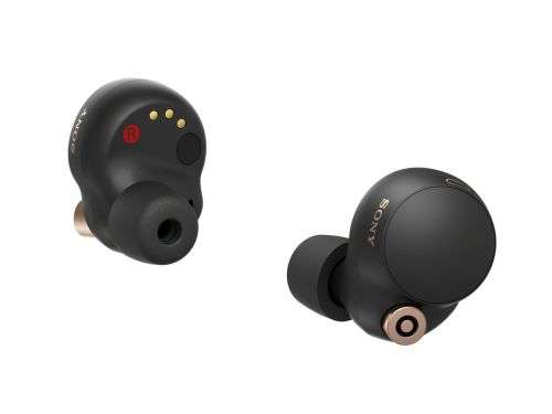 Sony WF-1000XM4 Wireless Noise-Canceling Earphones - Black