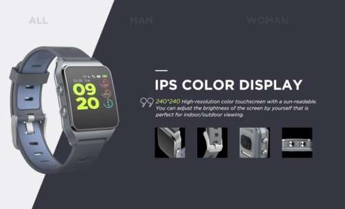 Iwownfit P1C gps fitness watch