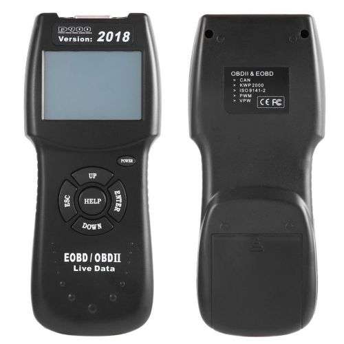 NEW 2018 VERSION D900 UNIVERSAL (OBD2) DIAGNOSTIC CODE READER RESET TOOLS