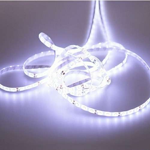 WHITE 12V FLEXIBLE LED 5M STRIP LIGHTS