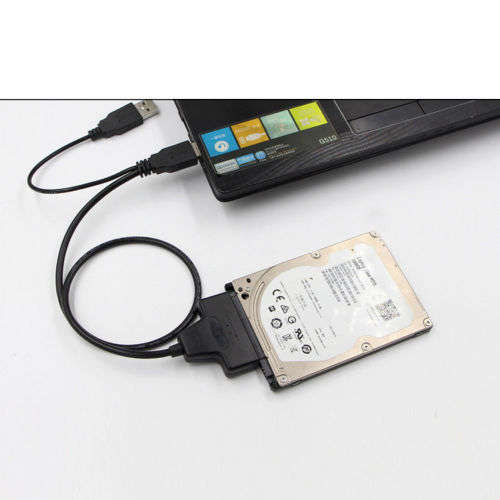 USB2.0/USB3.0 TO HDD 7+15 PINS SATA 2.5 INCH HARD DRIVE CONVERTER CABLE ADAPTERS