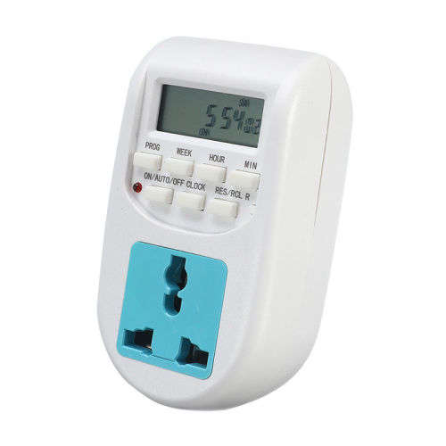 LCD DIGITAL PROGRAMMABLE ELECTRICAL PLUG-IN SOCKET TIMERS