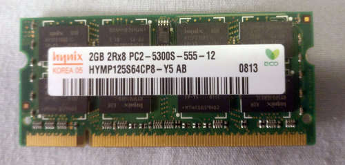 Hynix DDR2 667Mhz 2GB 2Rx8 PC2-5300s-555-12