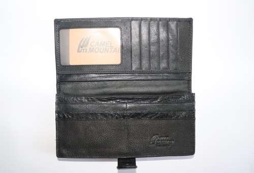 GENUNIE LEATHER UNISEX TRAVELING WALLET/PURSE