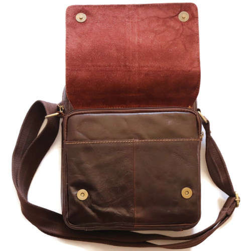 GENUINE CROSSBODY LEATHER BAG