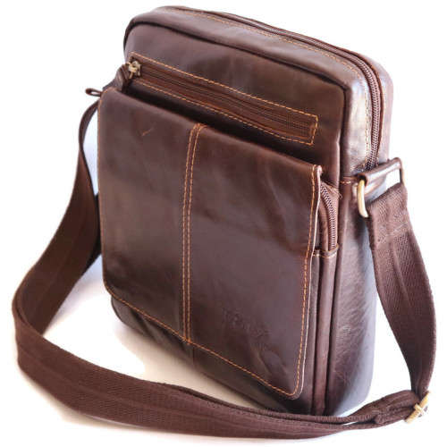 GENUINE CROSSBODY LEATHER BAG