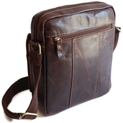 GENUINE CROSSBODY LEATHER BAG