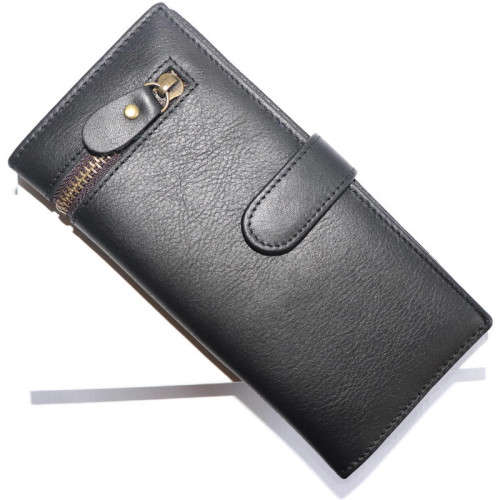 GENUNIE LEATHER UNISEX TRAVELING WALLET/PURSE