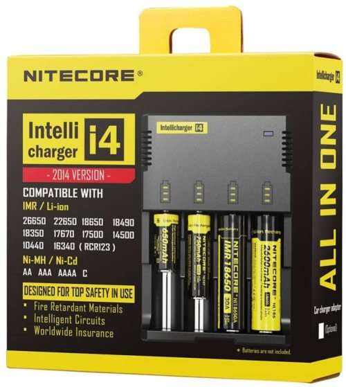 NITECORE i4 UNIVERSAL SMART CHARGER