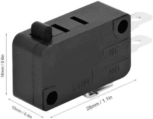 Universal Microwave Oven Door Micro Switch