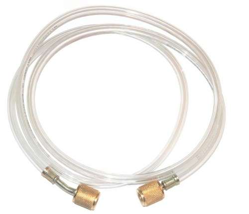 Air Conditioning Charging Hose Clear Gold 2m