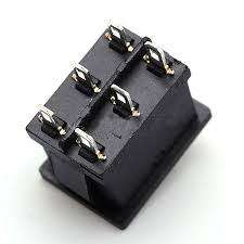 KCD6 6 Pin Double Switch