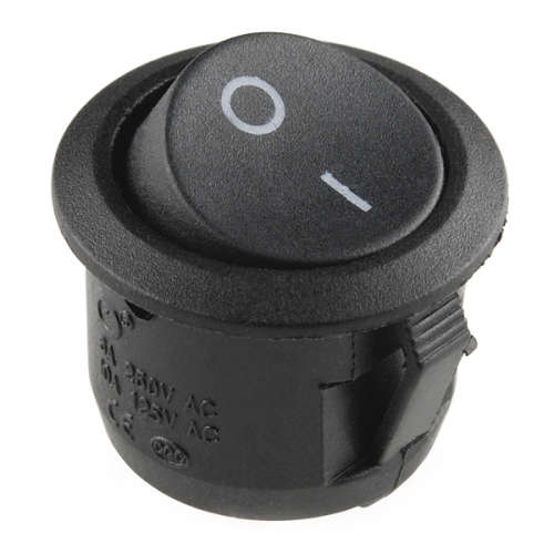 Red Light DPST ON-OFF Rocker Switch
