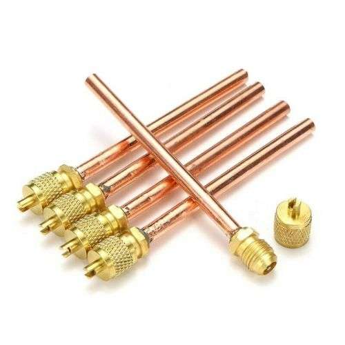 5pcs One Way Air Valve Service Valve Refrigeration