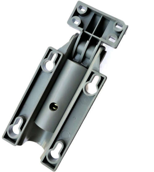 Spring Loaded Hinge Defy Chest Freezer Grey