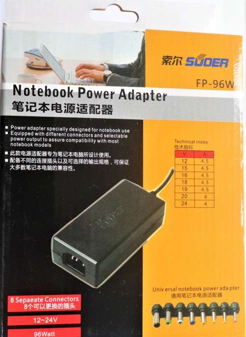 Universal Laptop Power Charger Adapter