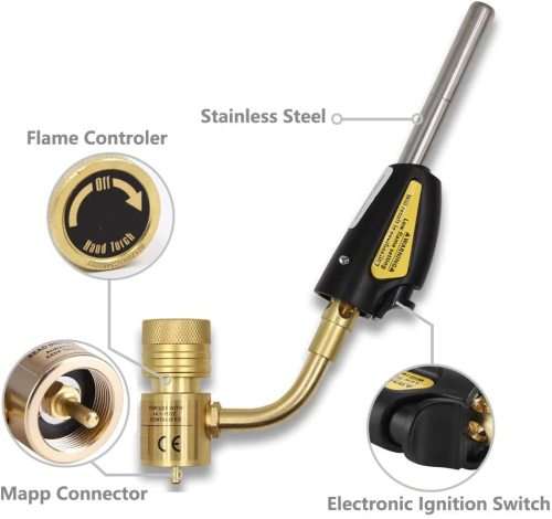 Mapp Gas Torch with Ignition