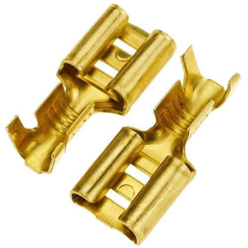 Female Push on Lug 6.3mm Spade (20pcs)