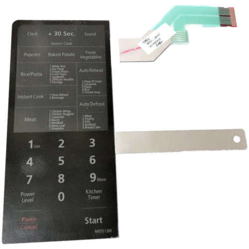Samsung Microwave Oven Touch Control Pad