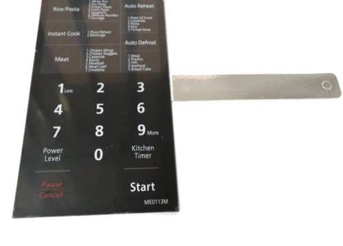 Samsung Microwave Oven Touch Control Pad
