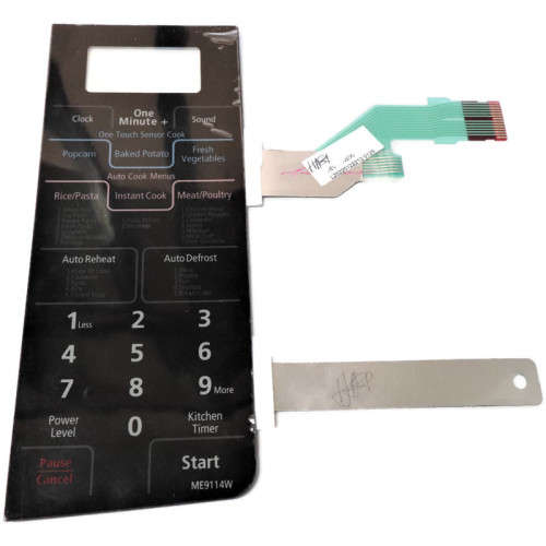 Samsung Microwave Oven Touch Control Pad TPCSS14W
