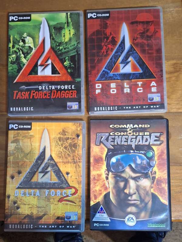 Large PC game collection