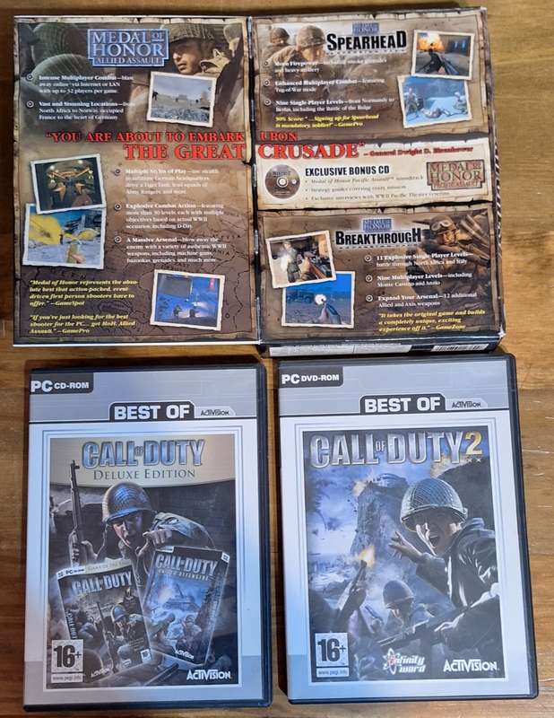 Large PC game collection
