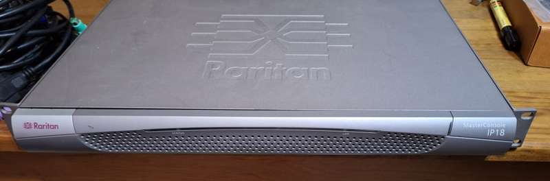 Raritan MasterConsole IP18 KVM unit (faulty)