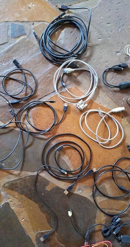 Bundle of PC wires and accessories