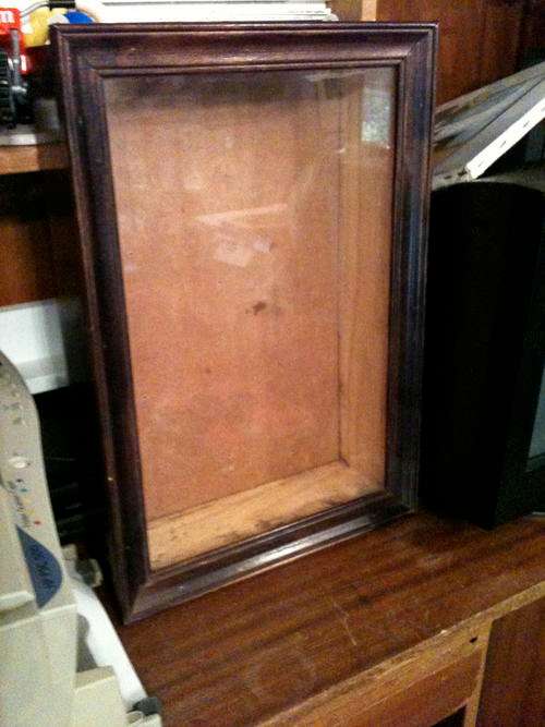Antique show cabinet
