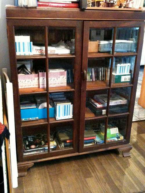 Edwardian bookcase to steal your heart, must have!!