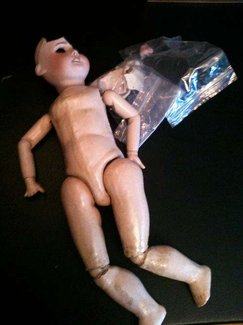 PARIS SFBJ Original antique doll 22 inch needs restoration