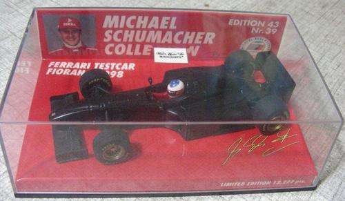 MICHAEL SCHUMACHER COLLECTION 1/43 FERRARI TEST CAR FIORANO 1998