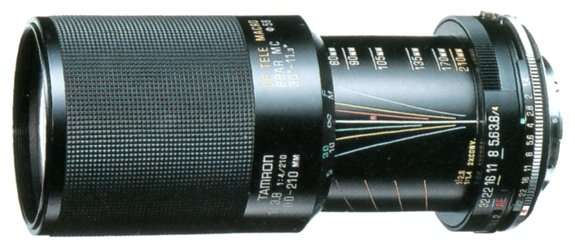 Tamron II 80-210mm F 3.8-4.0 Macro Zoom Lens