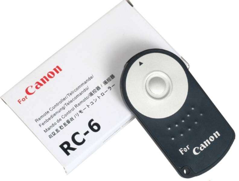 RC-6 WIRELESS REMOTE CONTROL for CANON DSLR CAMERAS